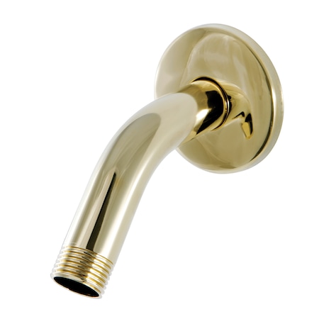 Showerscape Shower Arms and Flange, Polished Brass, Wall Mount K150K2
